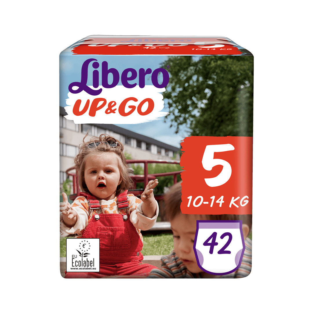 ليبرو حفاظات أطفال شورت رقم 5 (ق 10×14 kg) 42 ح