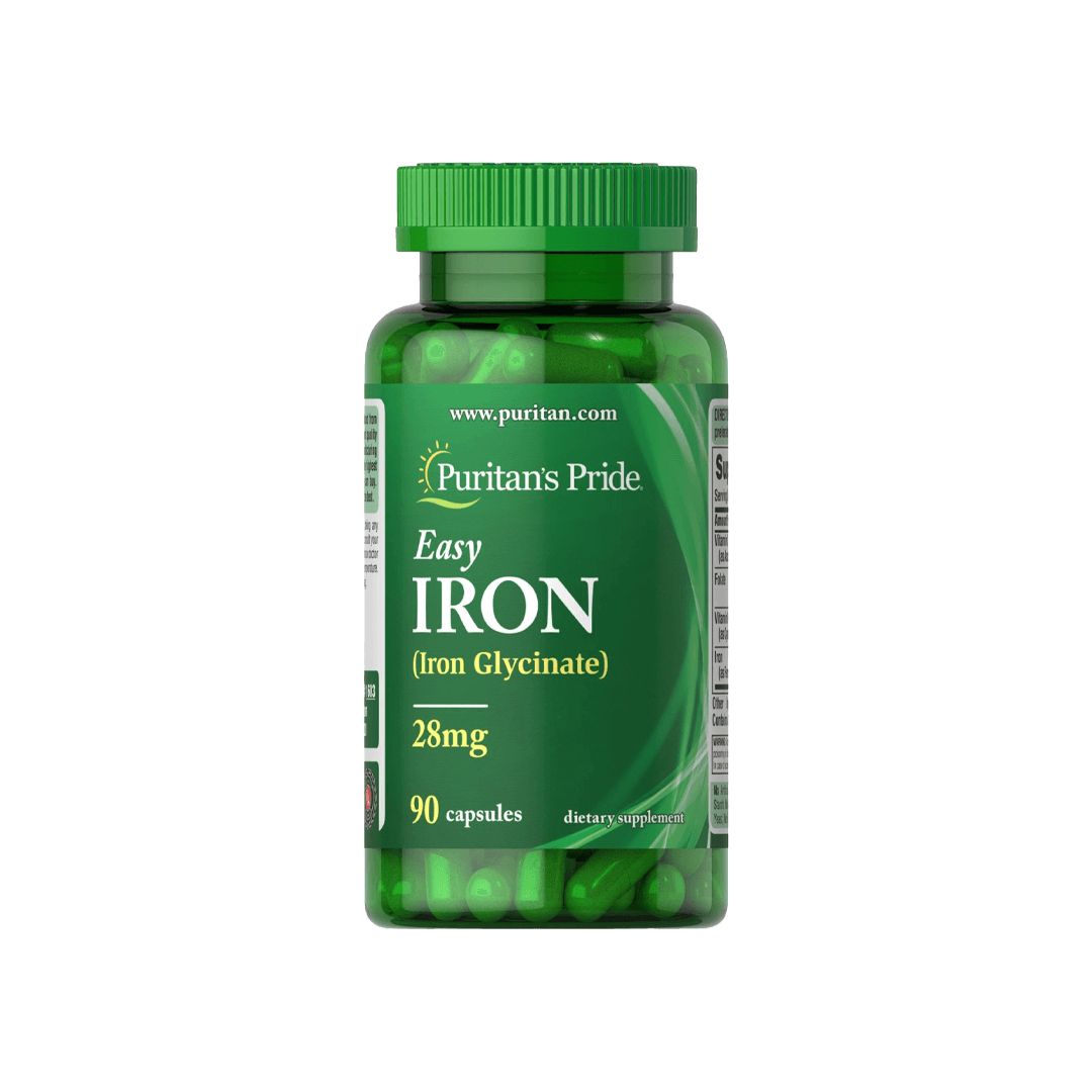 Puritan's Pride Easy Iron 28mg 90 Capsules