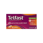 Sanofi Telfast 120mg 30 Tablets