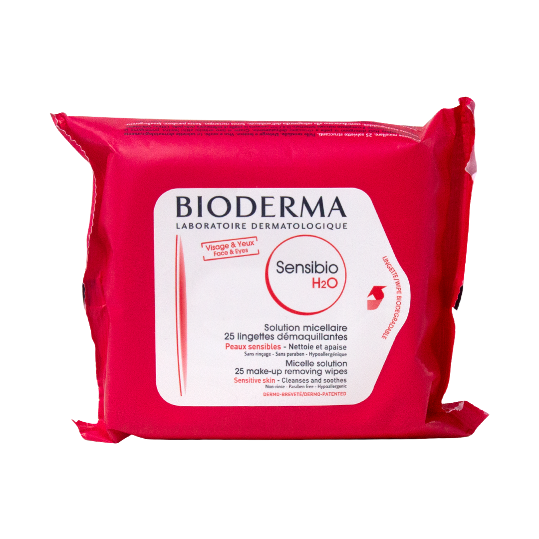 Bioderma Sensibio H2O Wipes 25 s
