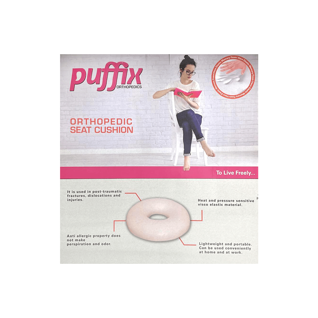 Puffix Orthopedic Donut Seat Cushion