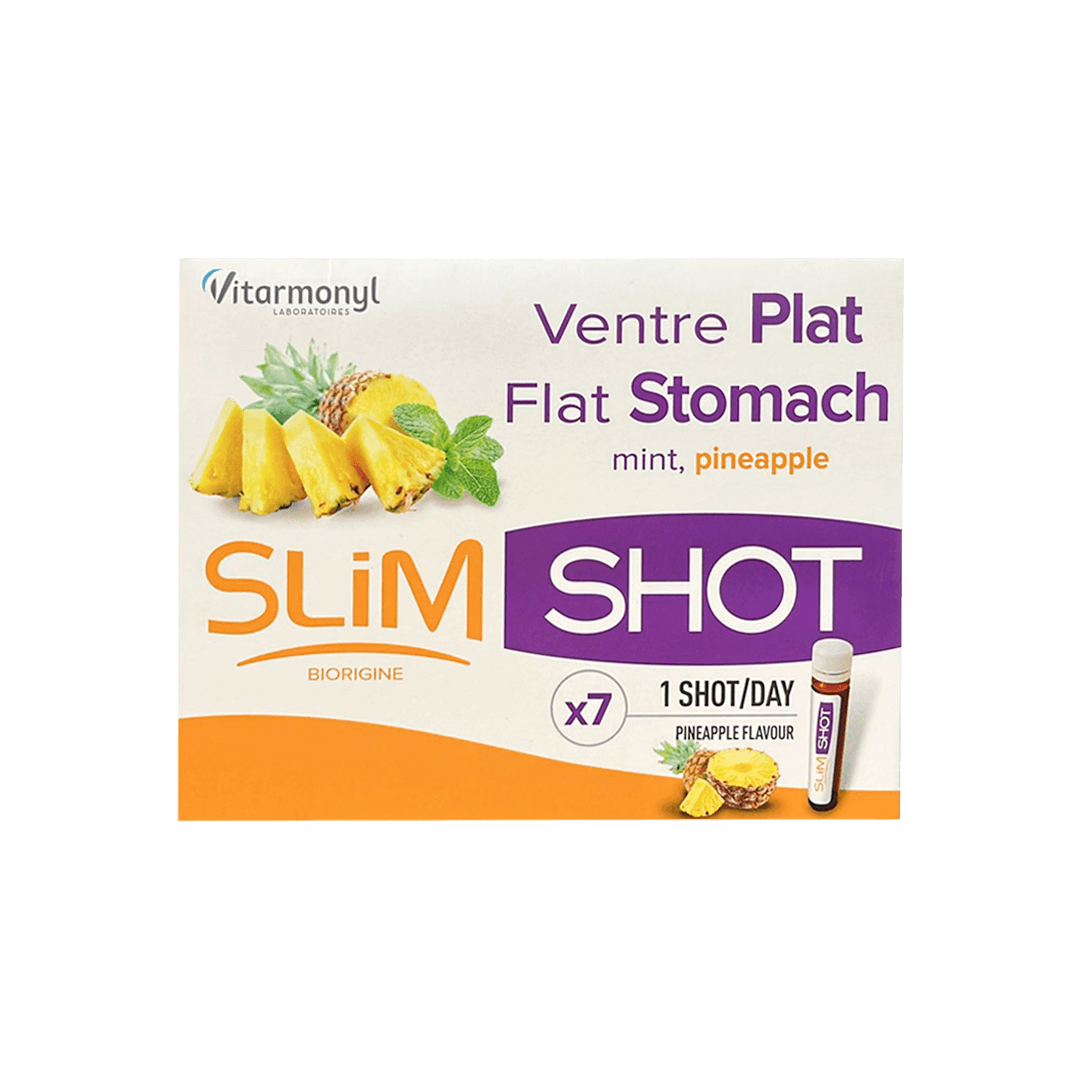 Vitarmonyl Slim Shot Flat Stomach Mint Pineapple Flavor 7x25ml