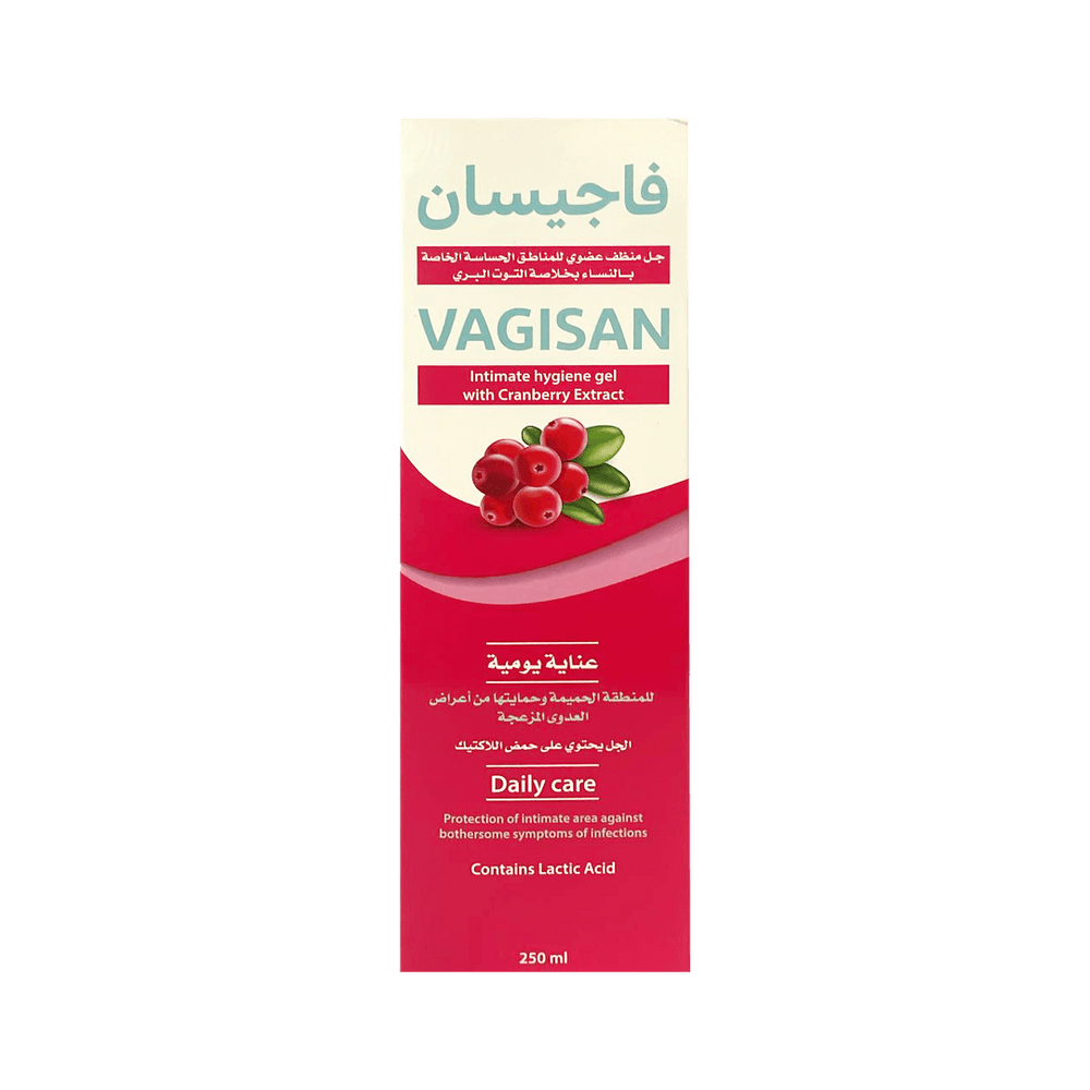Vagisan Intimate Hygiene Gel with Cranberry Extract 250ml