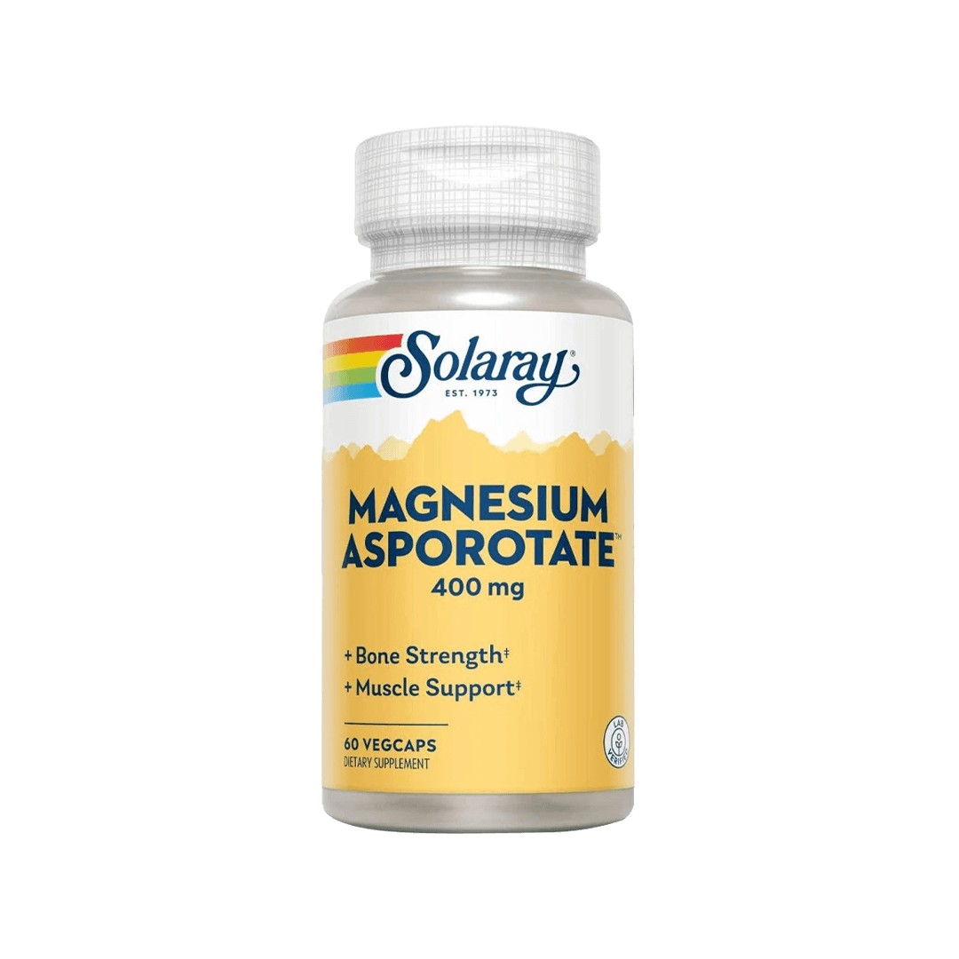 Solaray Magnesium Asporotate 400mg 60 VegCaps