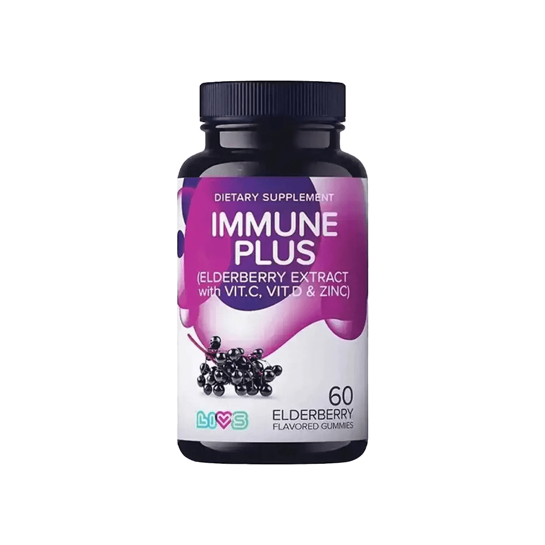 Livs- Immune Plus 60 علكة بنكهة نبات البلسان