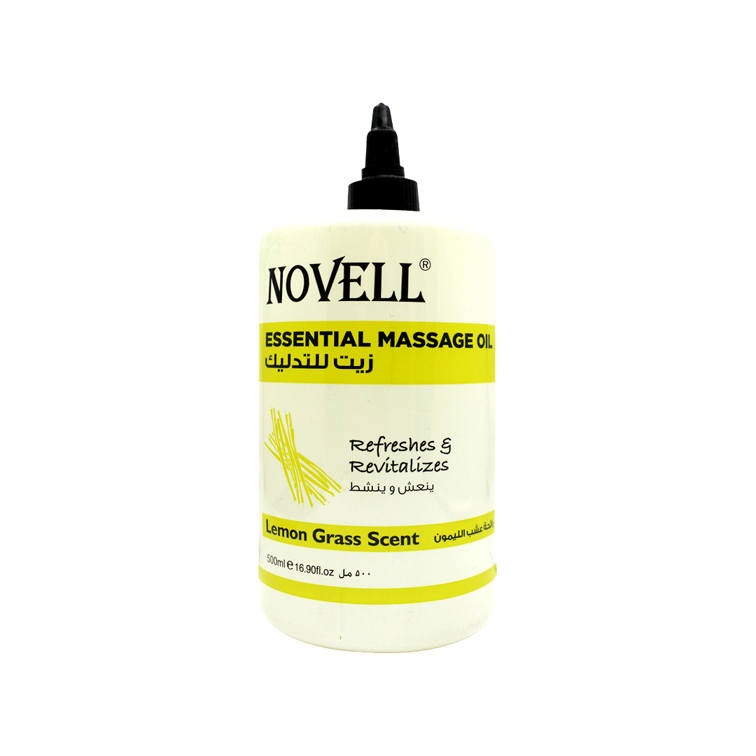 Novell Essential Massage Oil Lemon Grass 500ml