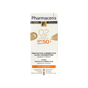 فارماسيرز - كريم أساس سائل وقائي مصحح بعامل حماية من الشمس SPF50+ SAND 02 30 مل