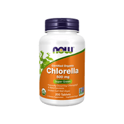 Now Foods Chlorella 500mg Super Green 200 Tablets