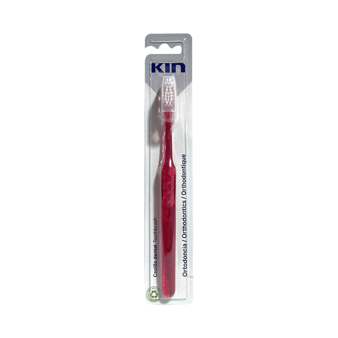 KIN Toothbrush Orthodontic (Red)