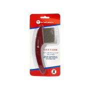 Oneteck Metal Teeth Lice Comb (Red)