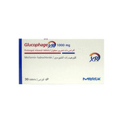 جلوكوفاج اكس ار 1000 ملجم 30 قرص