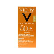 فيشي - كابيتال سولاي سائل حماية الوجه الجاف الملون SPF50 50 مل