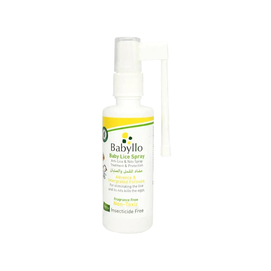 Babyllo Anti Lice Spray Fragrance Free Non Toxic 60ml