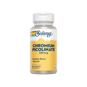 Solaray Chromium Picolinate 200 Mcg 200 Tablets