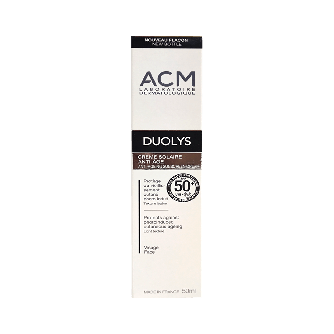 إيه سي إم- Duolys Anti-Aging SPF50 + Sun Screen Cream 50ml