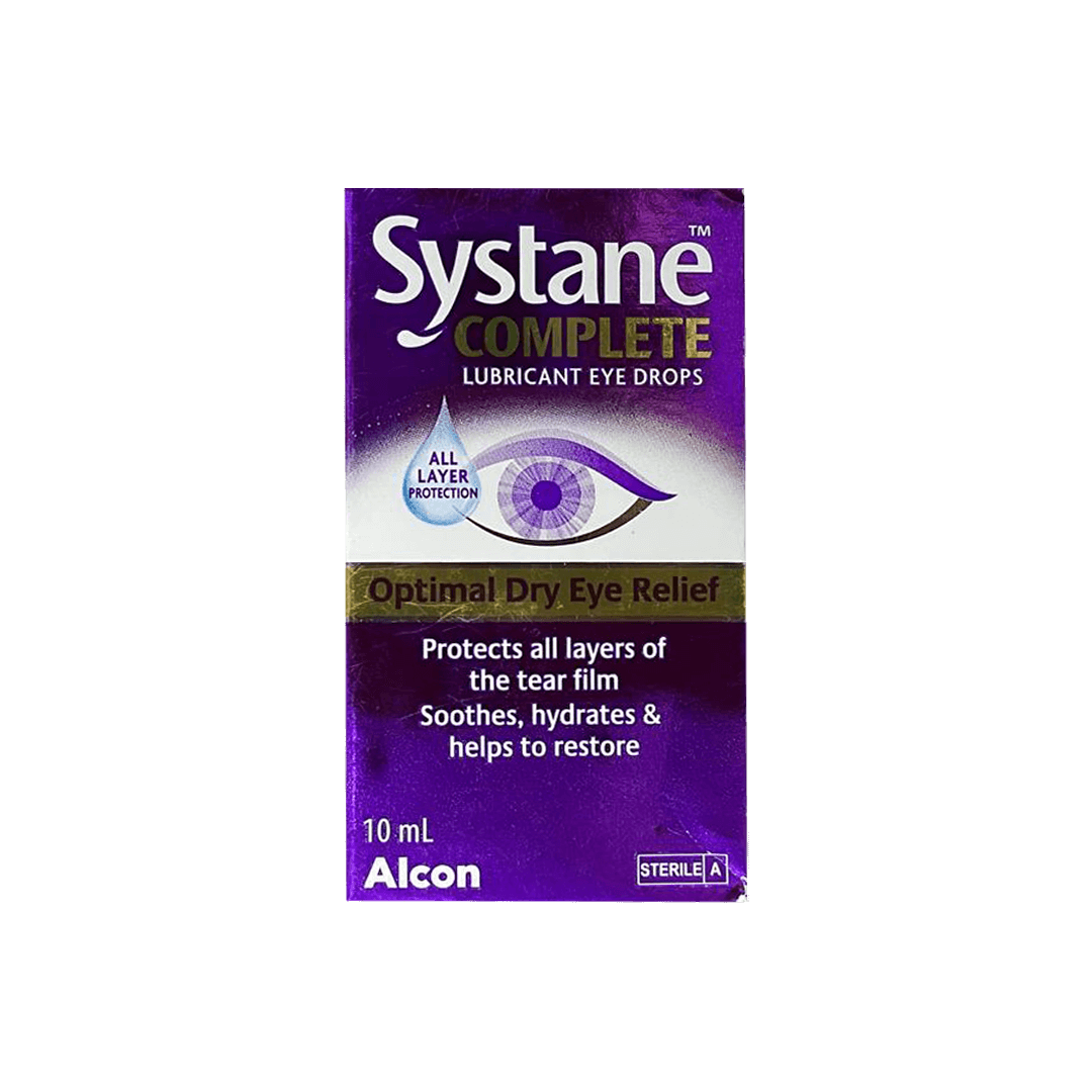 Alcon Systane Complete Lubricant Eye Drops 10ml