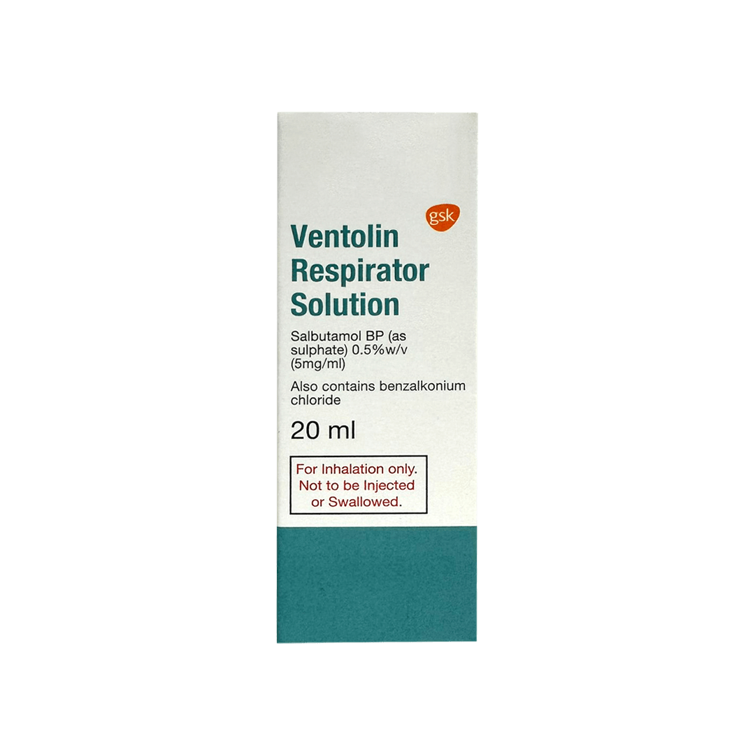 Gsk Ventolin Respirator Solution 20Ml