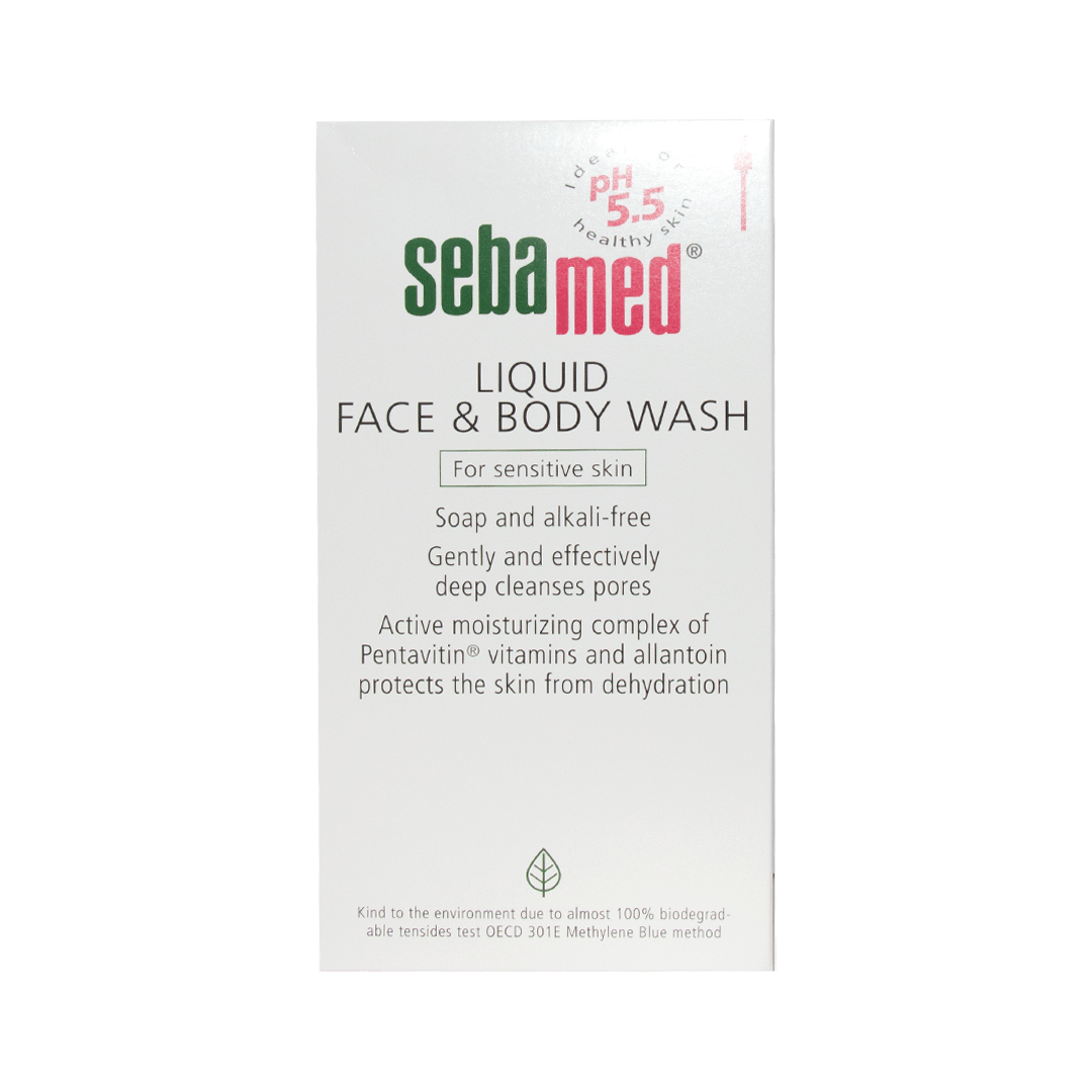 Sebamed Liquid Face & Body Wash 1000ml