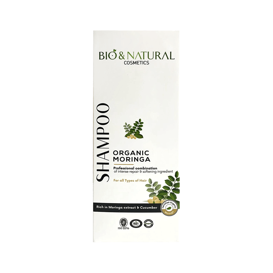 Bio & Natural Organic Moringa Shampoo for all types 400ml