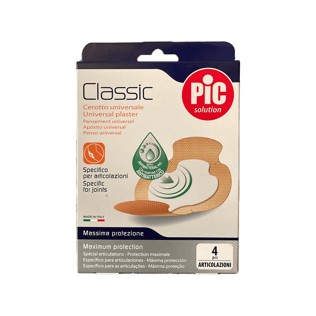 Pic Classic Knee and Elbow 4 Plasters
