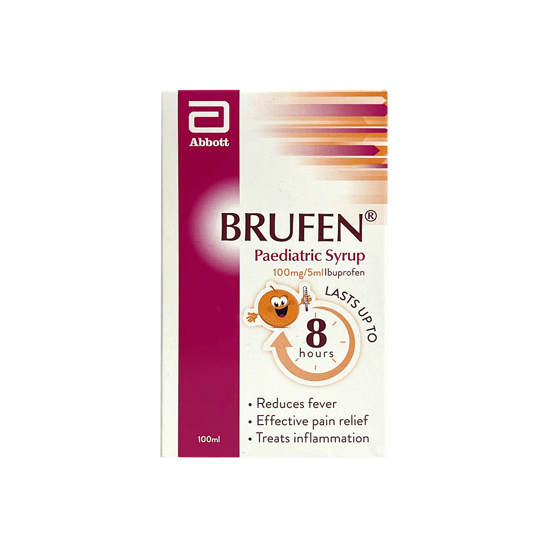 Abbott Brufen 100mg Pediatric Syrup 100ml