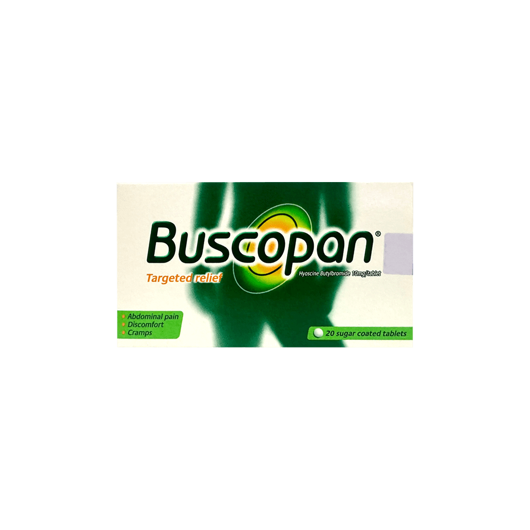 Buscopan 20 Sugar Coated Tablets