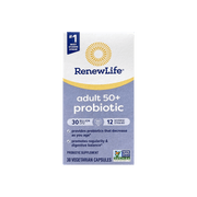 RenewLife Adult 50+ Gut Health 30 Billion 30 Vegetarian Capsules