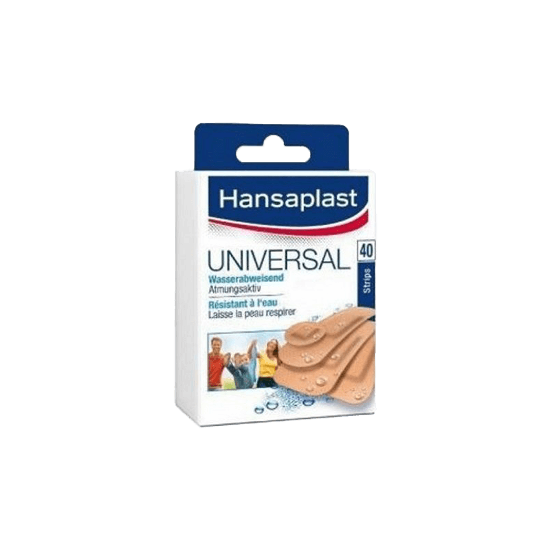 Hansaplast Universal Water Resistant Bandages Assorted 40 Strips