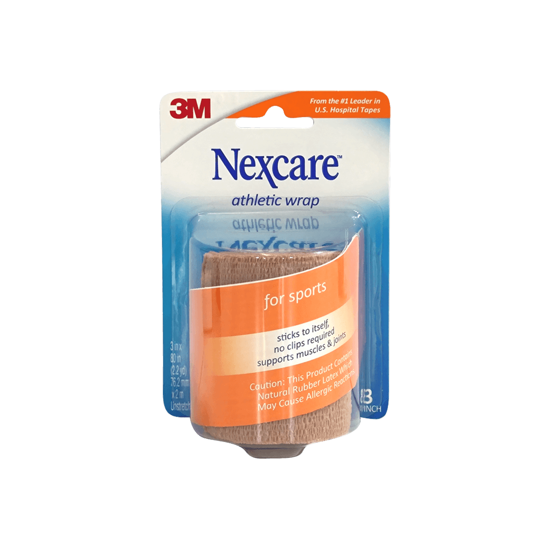 Nexcare Athletic Wrap Tan Color 3"x 5" Yard