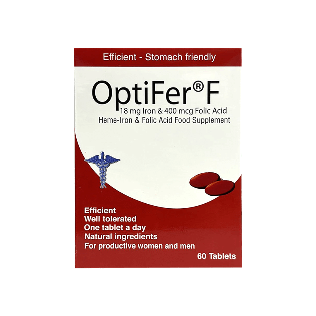 Optifer Folic Acid Food Supplement 400 Mcg