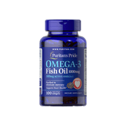 Puritan's Pride Omega 3 Fish Oil 1000mg 100 rapid release softgels