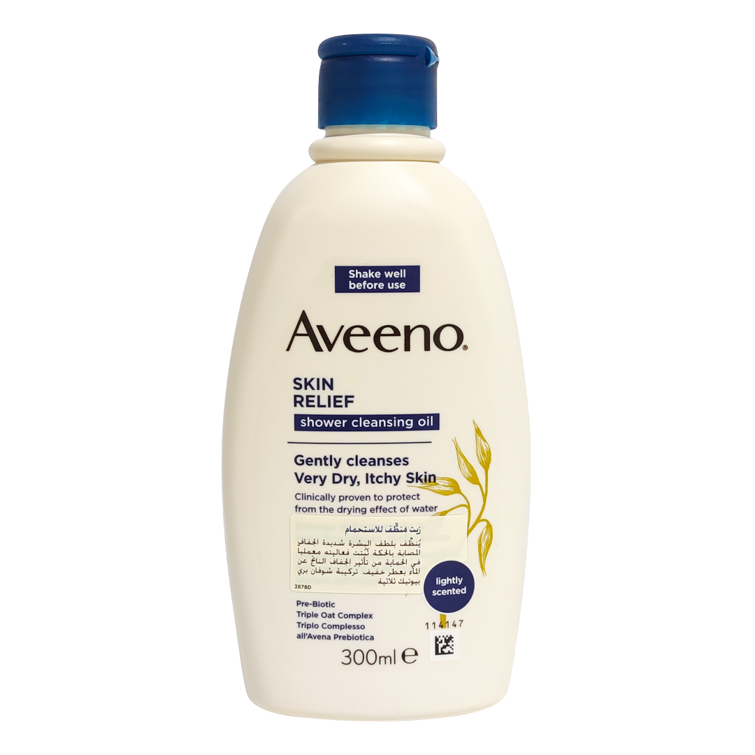 Aveeno Skin Relief Bath+Oil 300ml
