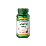 Nature's Bounty Garlic 2000mg Heart & Immune Support  120 Coated Tablets