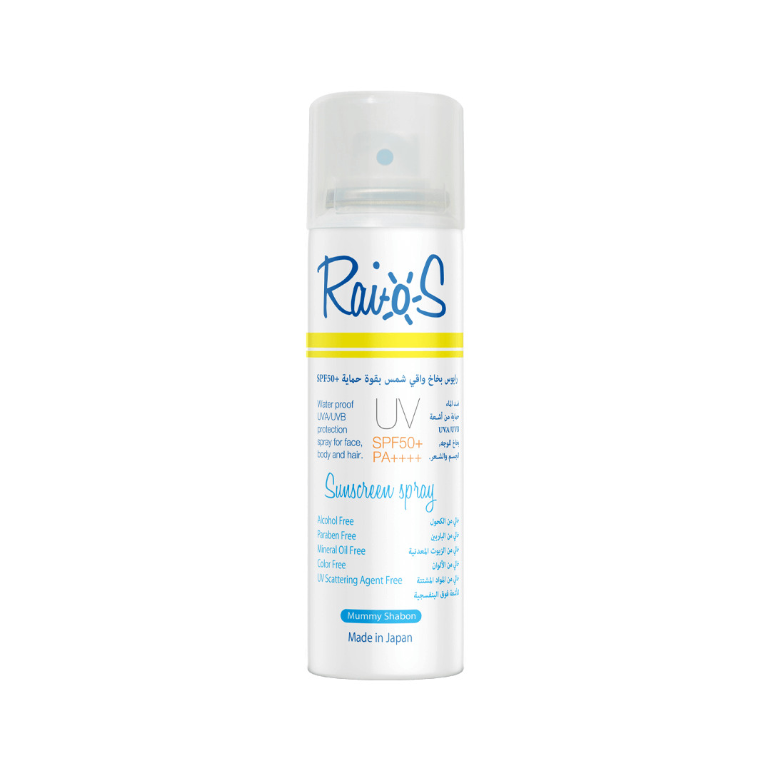 Raios Sunscreen Spray Soap Scent
