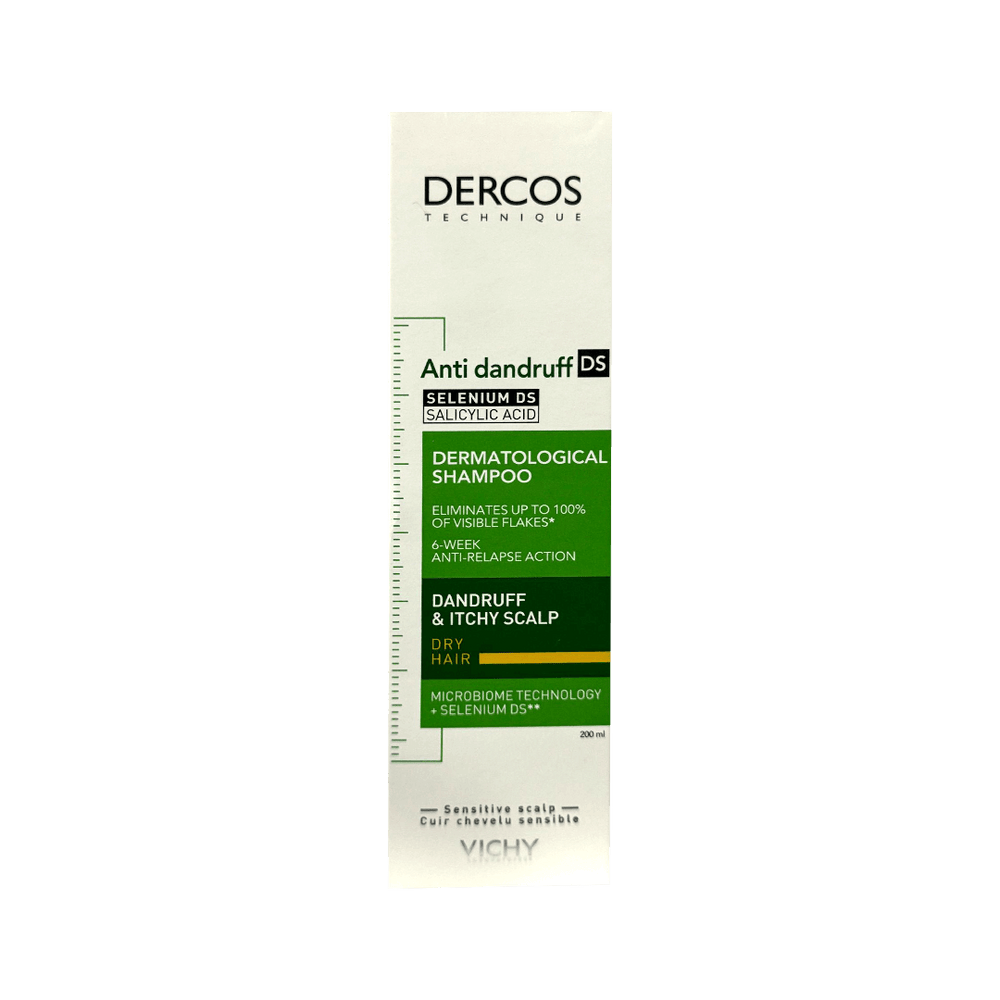 Vichy Dercos Anti-Dandruff Shampoo for Dry Hair 200 Ml