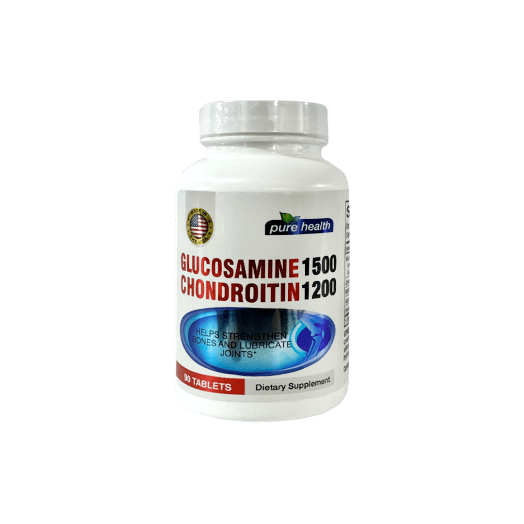 Pure Health Glucosamine 1500, Chondroitin 1200 90 Tablets