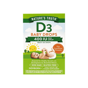 Nature's Truth Vitamin D3 Baby Drops 400 IU Per Drop 9.2ml