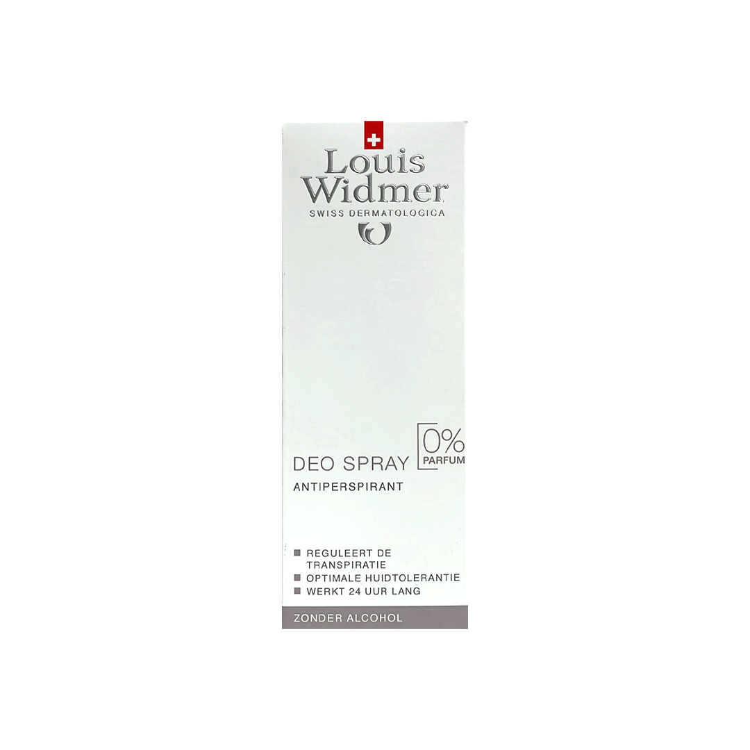 Louis Widmer Deo Spray Antiperspirant Sans Alcohol 75ml