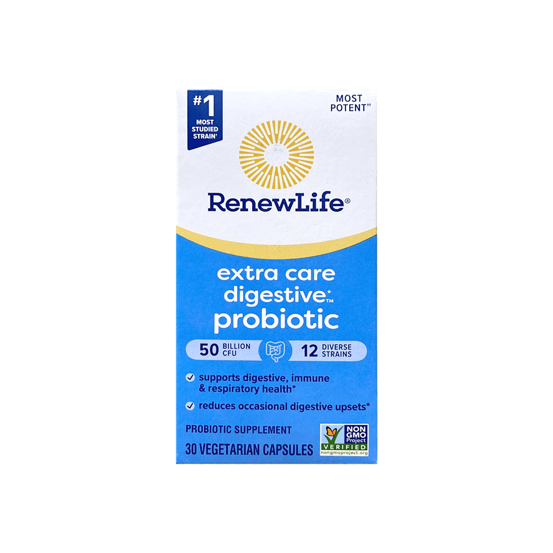 RenewLife Ultimate Flora Extra Care Probiotic 50 Billion 30 Vegetarian Capsules